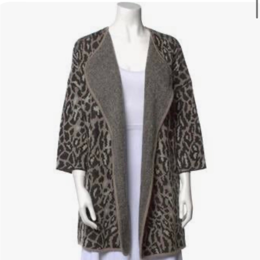 Joie cheetah cardigan